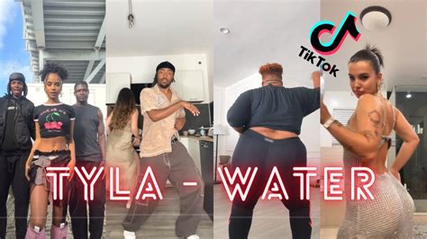 make me swim tyla trend|make me sweat water dance.